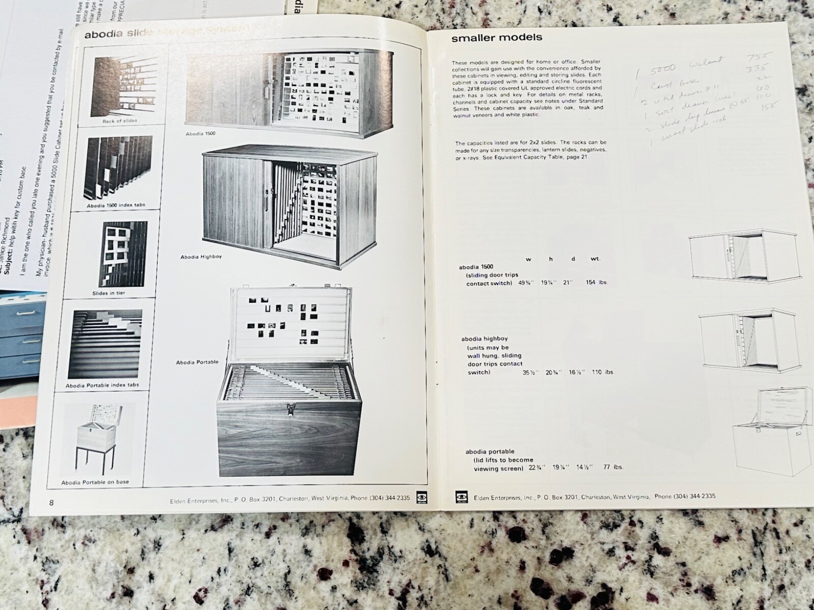 1970'S Commercial Slide Viewing Storage Cabinet Dieter Rams Style Walnut & Steel
