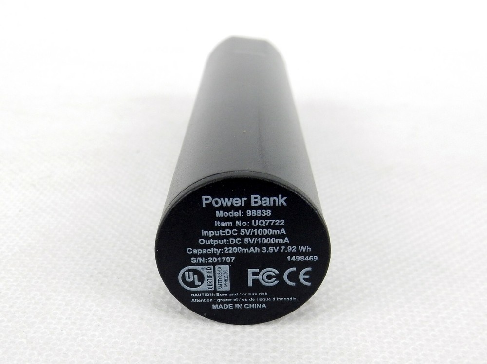 Power Driver Portable USB Tool Kit, Work Light, Fan, 4 Precision Bits, #UQ7722