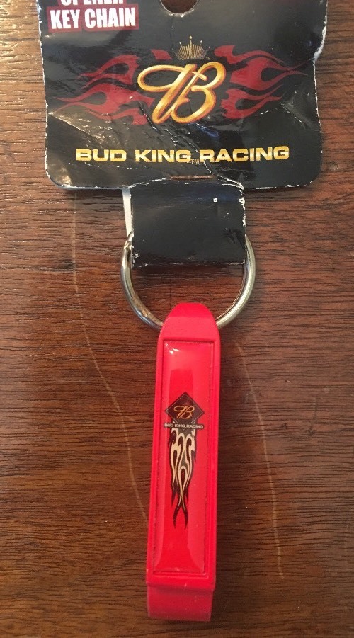 Budweiser Beer Bottle Opener Key Ring NEVER BEEN USED