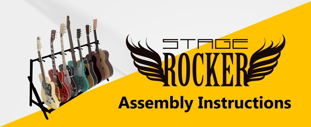 Multi Guitar Stand Rack - Foldable 7 Holder, Adjustable Height & Width, Easy Sto