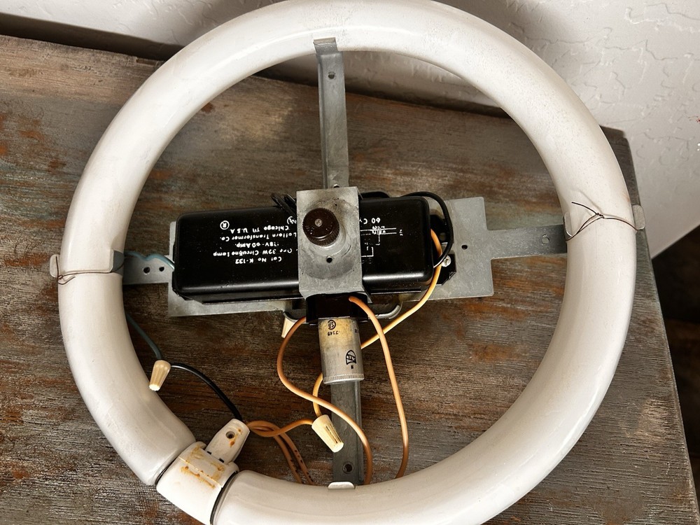 Original Budweiser Clydesdale Carousel Light Part- Light Assembly