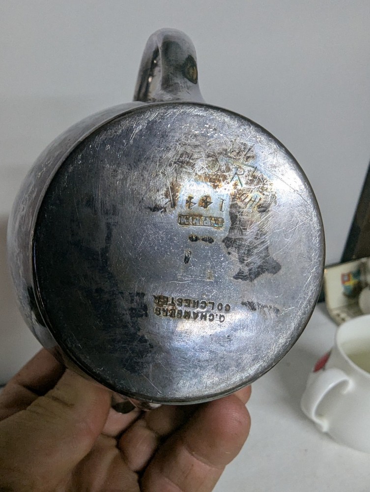 Vintage Silver Plate Milk Jug