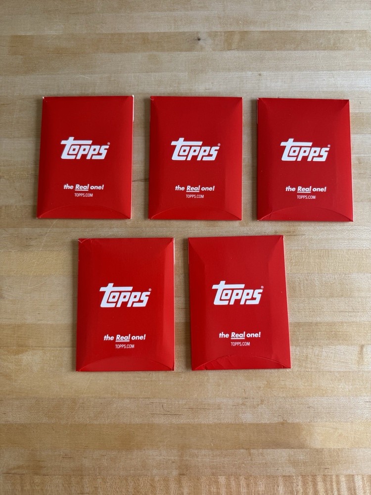 Topps Now & Other Empty Storage Envelopes & Boxes Approximately 147