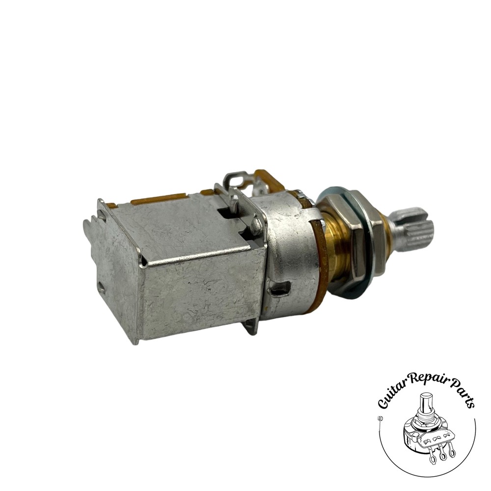 Alpha 250k Push-Pull Pot, DPDT, Split-Shaft