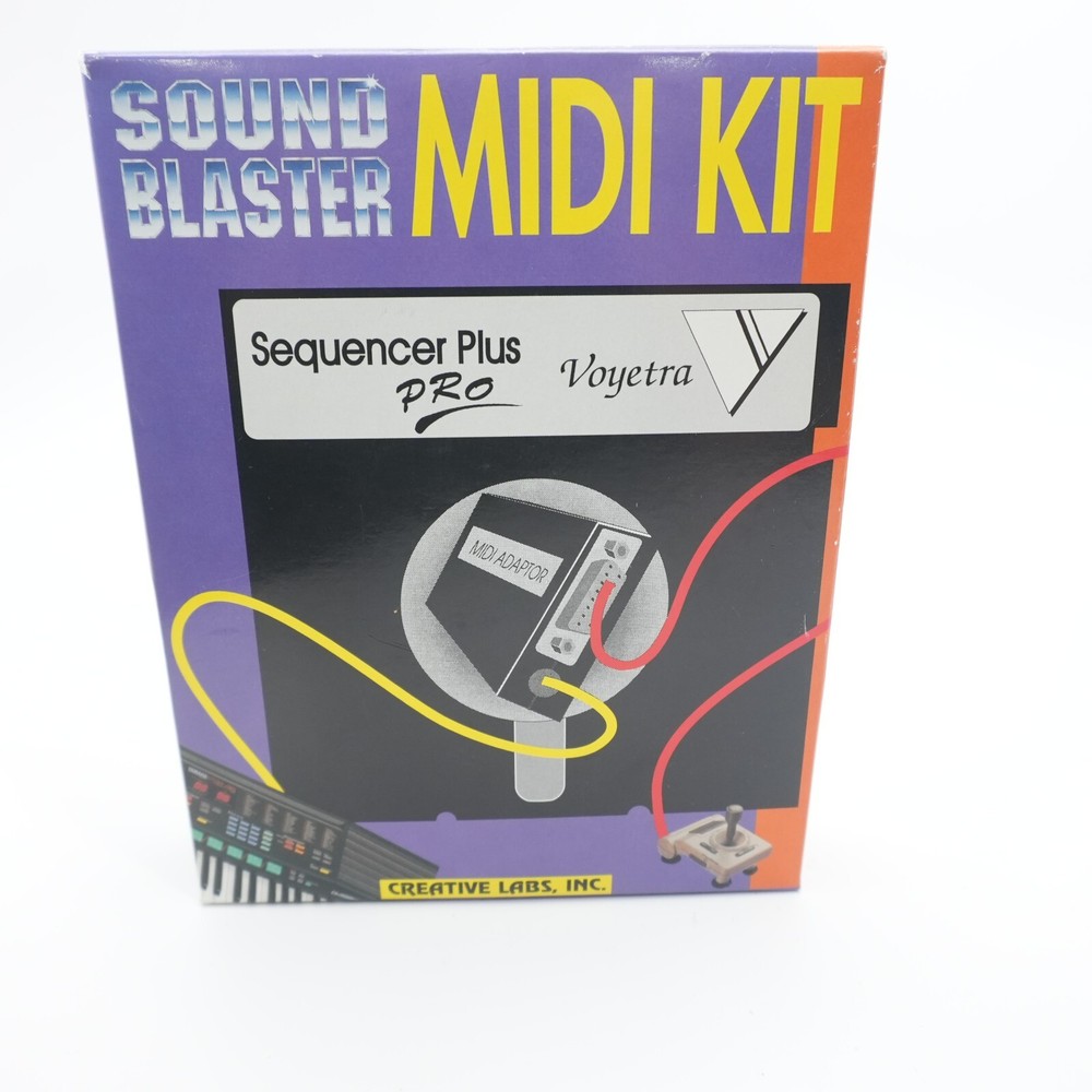 Creative Labs Inc. Sound Blaster MIDI Kit Voyetra Sequencer Plus Software