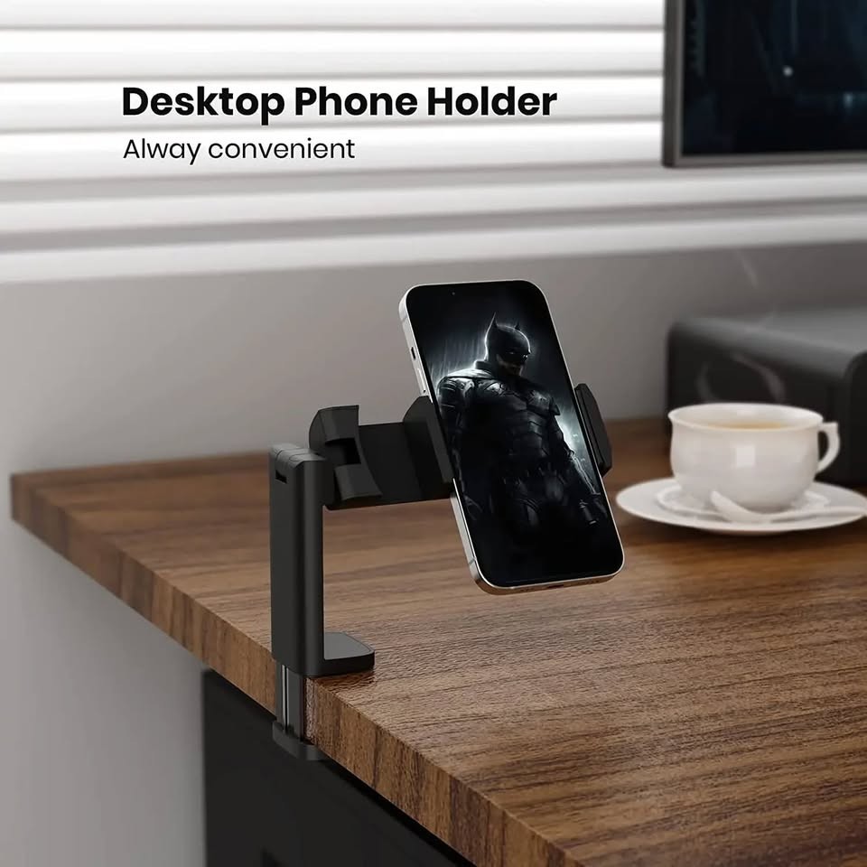 Phone holder for plane
