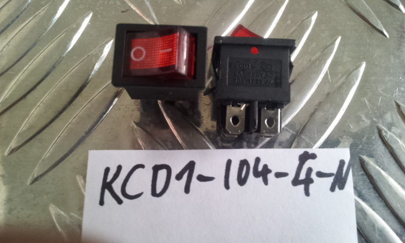 Rocker switch rocker switch switch ETKCD1-104-4-N latching