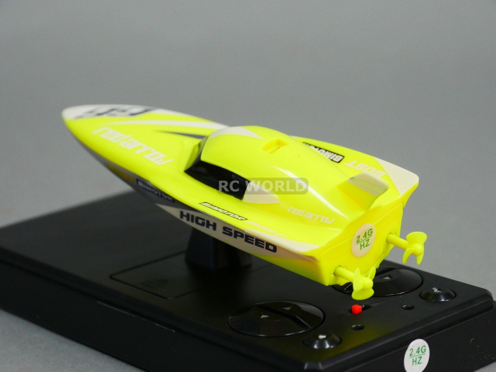 Remote Control RC Micro BOAT RC Mini Boat -RED - 2.4GHZ
