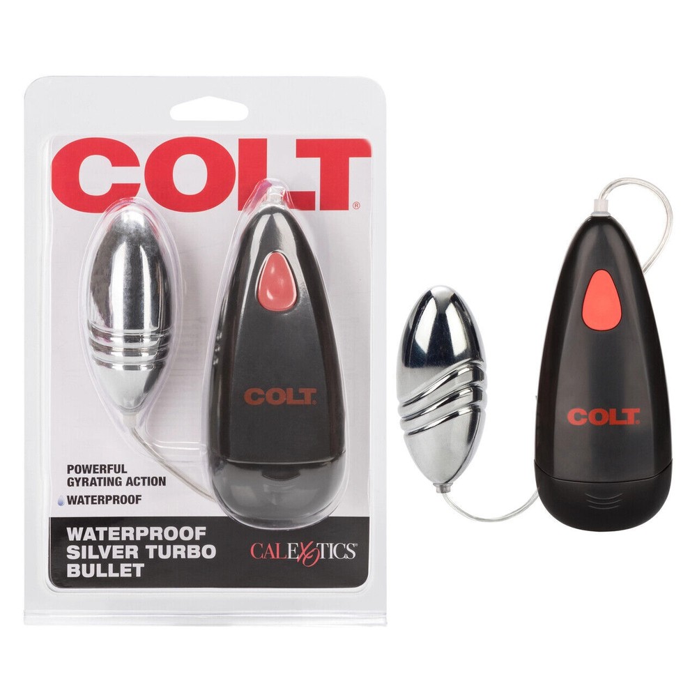 CalExotic Rechargeable Multi-Purpose Multi-Speed Turbo Bullet Vibrator in Silver