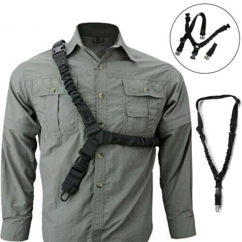 Tactical One Single Point Rifle Sling Gun Sling Strap with Quick Release Buckle