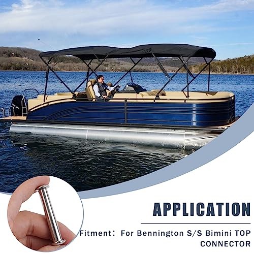 Top Connector Bracket Mounting Bolt Replacement Compatible with Bennington SS