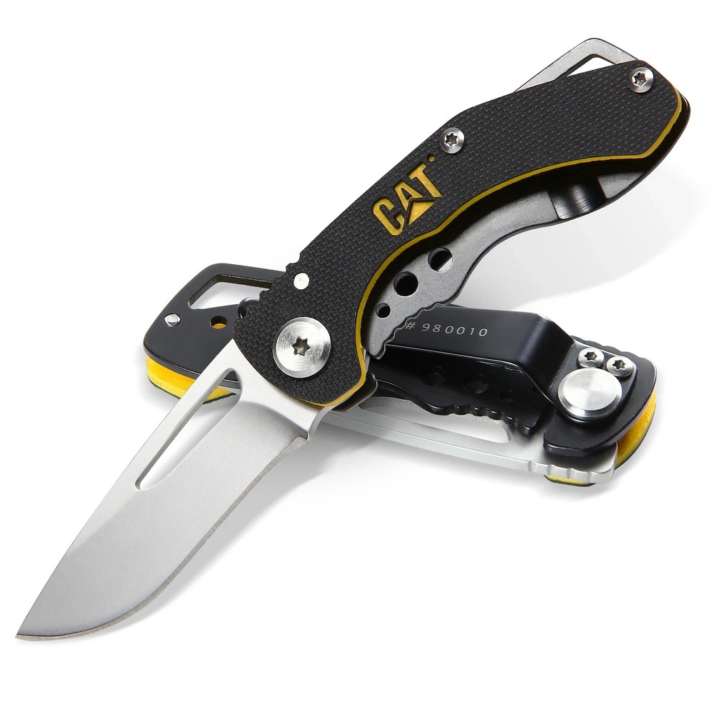 Cat 5 Inch Drop Point Folding Knife - 980010