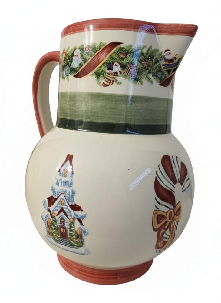 Christopher Radko Christmas Pitcher