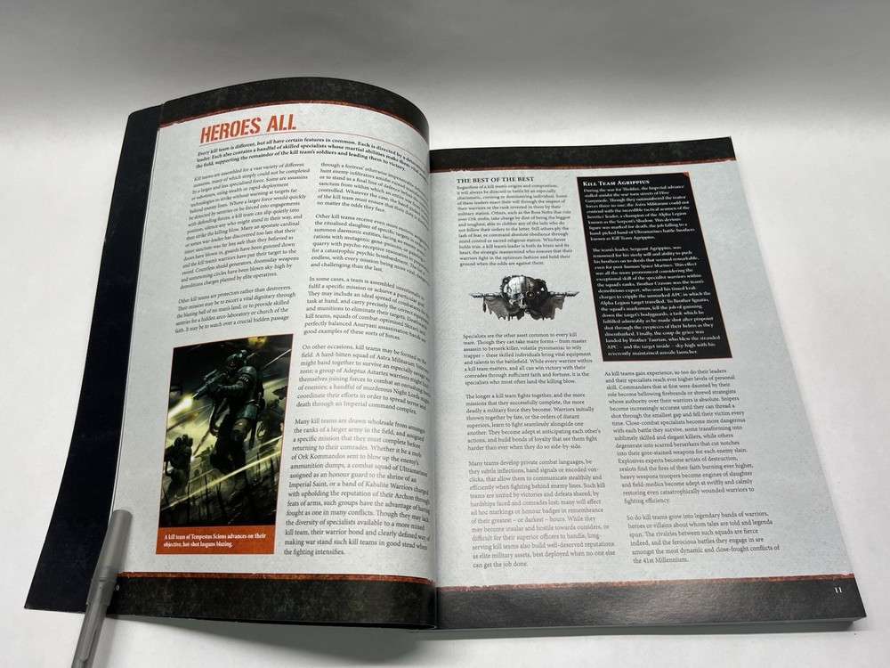 Warhammer 40K Kill Team Core Manual Skirmish Book