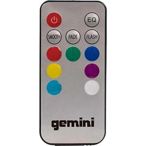 Gemini STL-500 Bright LED Speaker Foldable Stand W/Remote Controlled Multicolor