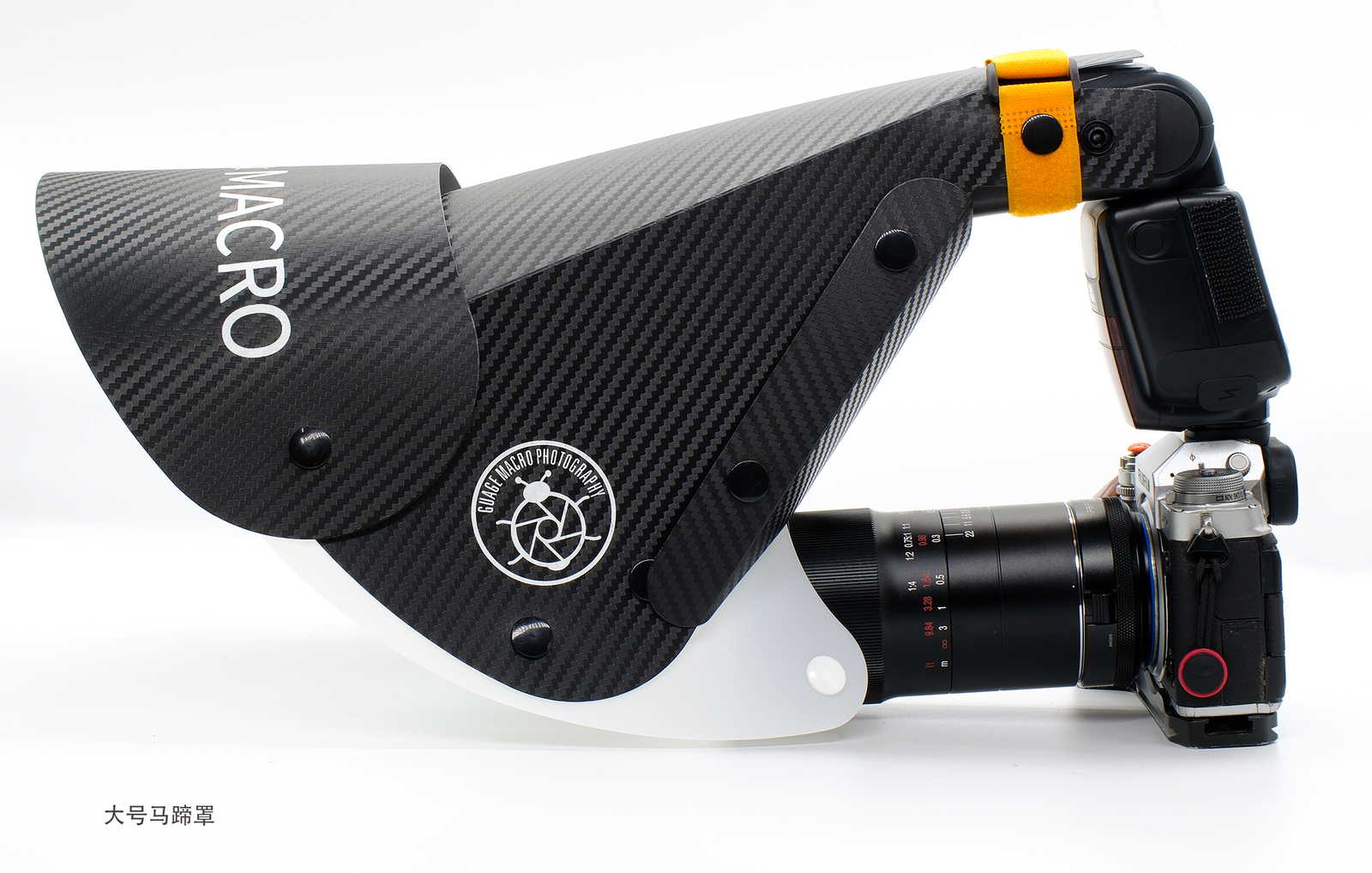 GUAGE Macro Flash Speedlite Soft Box Diffuser, Reflector Snoot Diffuser III-