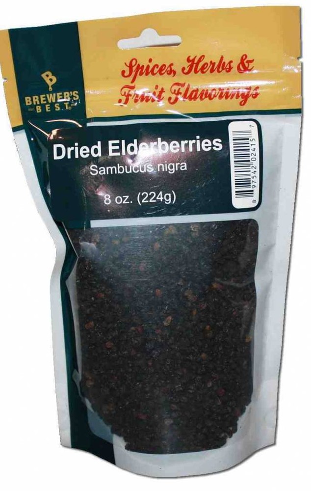 Dried Elderberries 8 oz