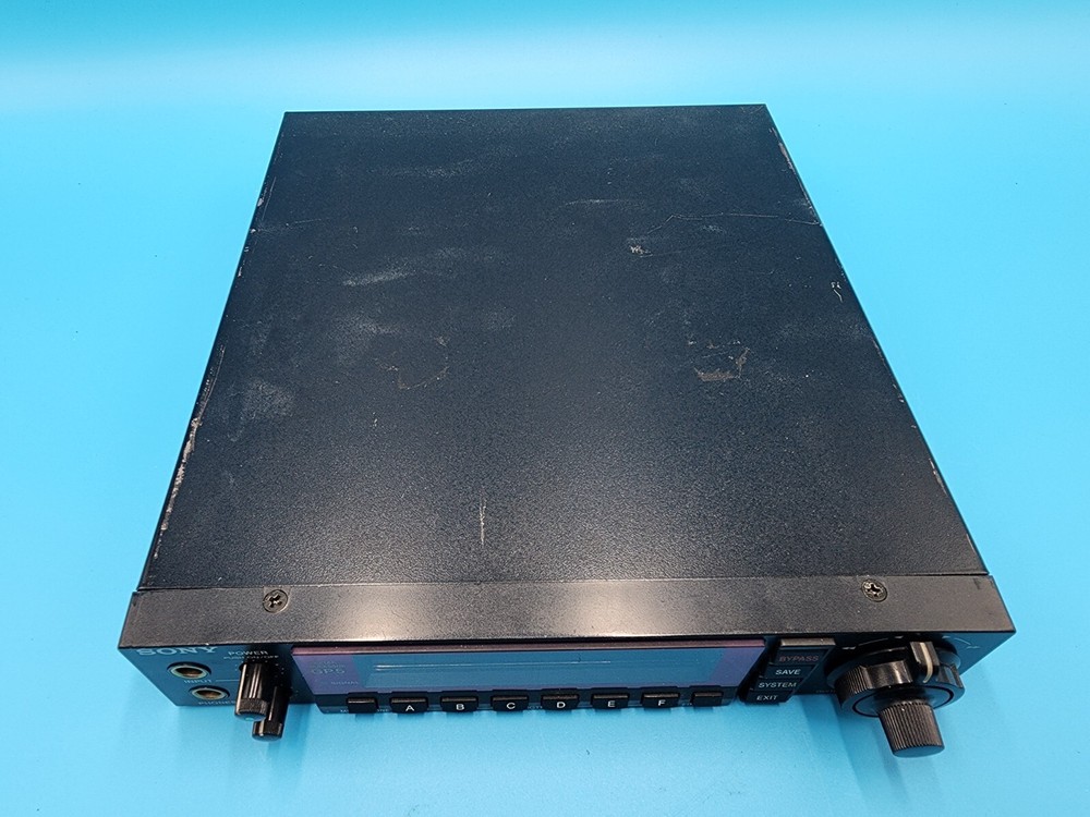 90s Sony HR-GP5 Guitar Multi Effect Instrument Processor Half Rack DPS Bass