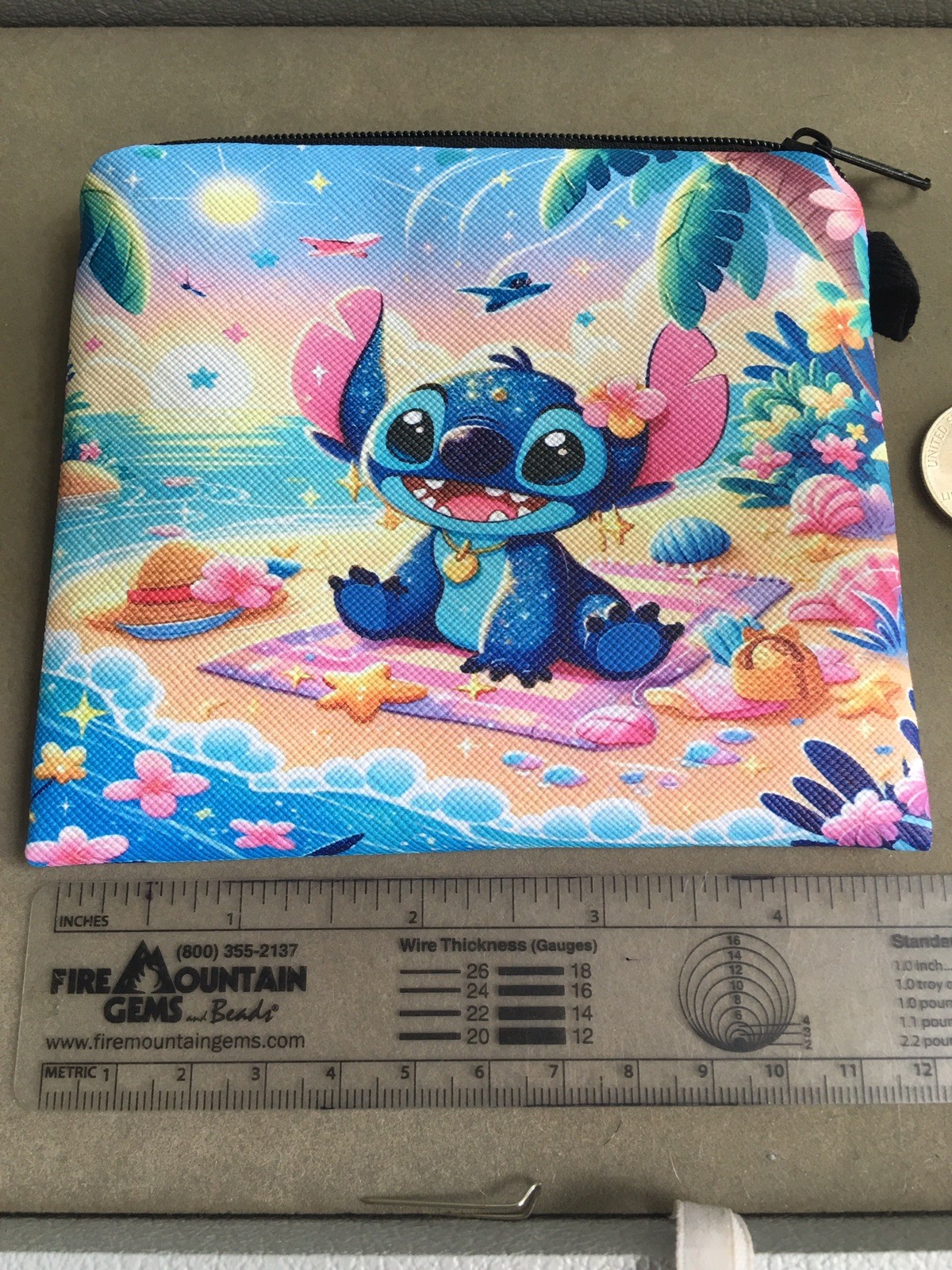 Disney Stitch coin purse pouch-NEW