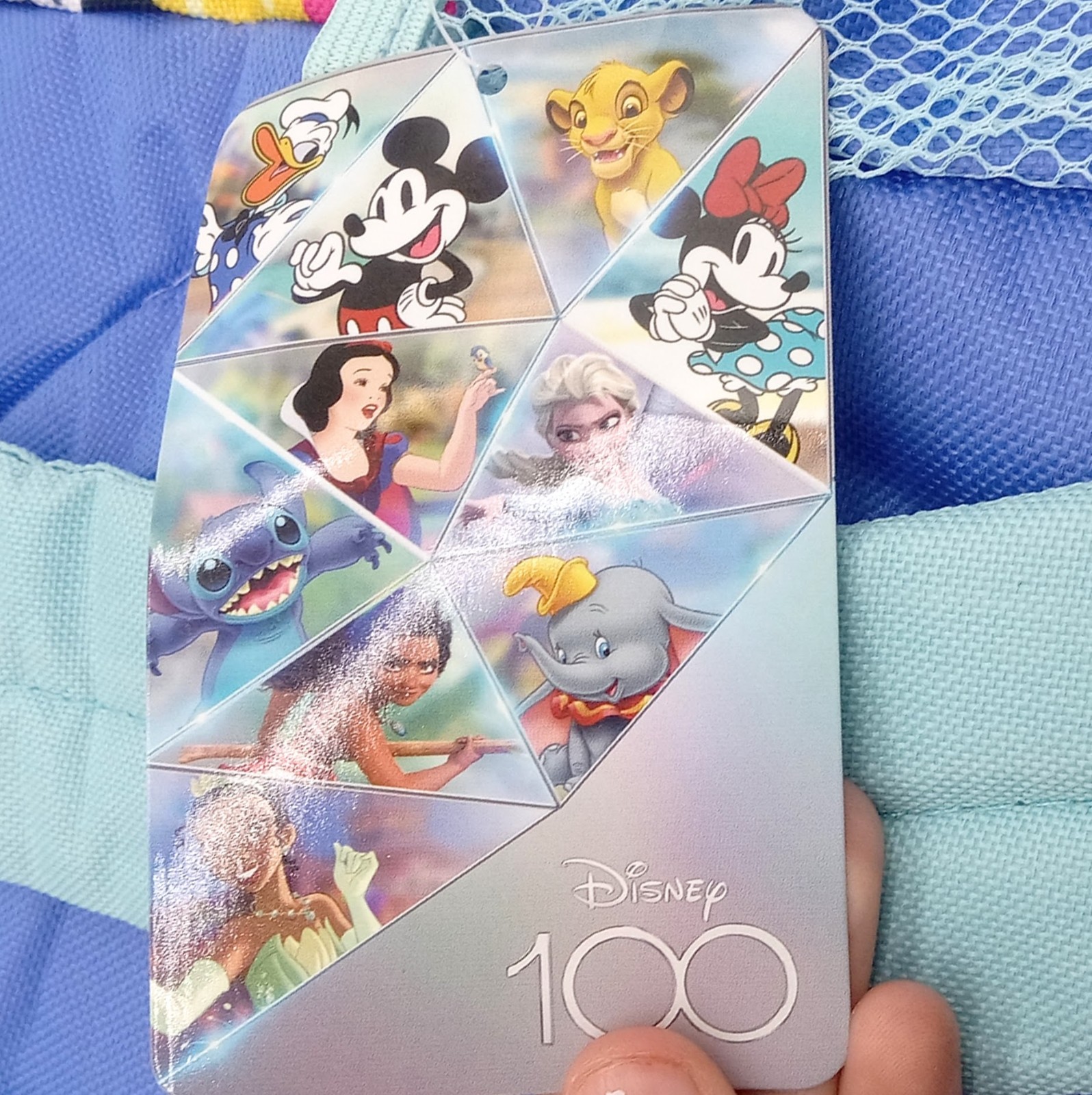 Disney 100 Years For All School Travel Backpack Padded Adjustable Straps Pockets