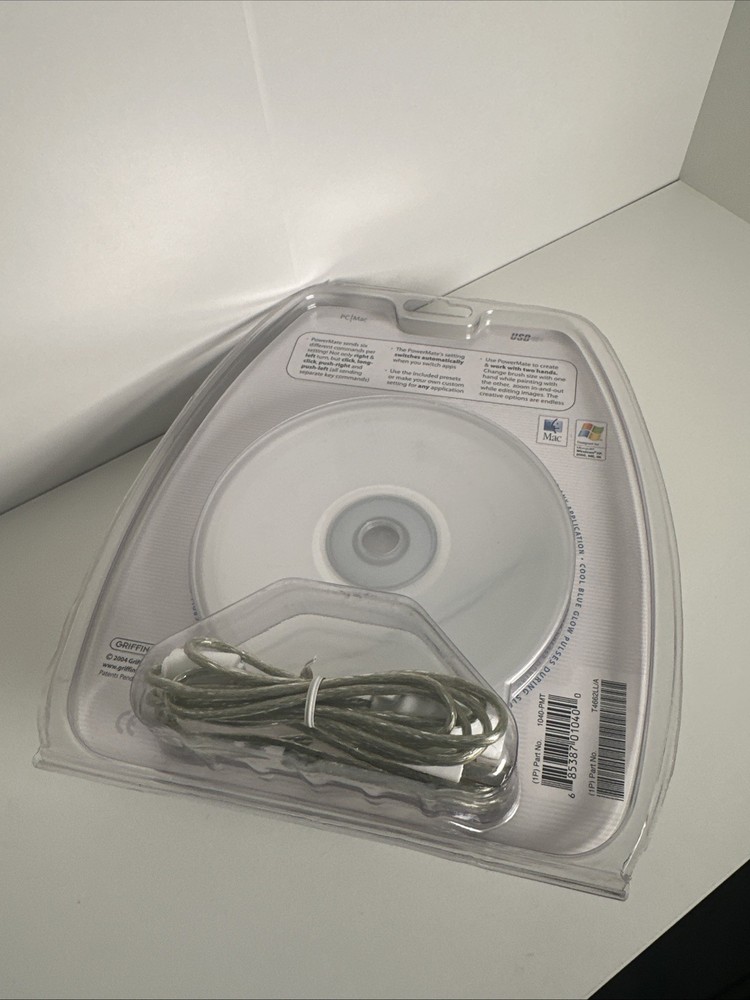 New - Griffin PowerMate Programmable USB Multimedia Controller for MAC/PC 2004