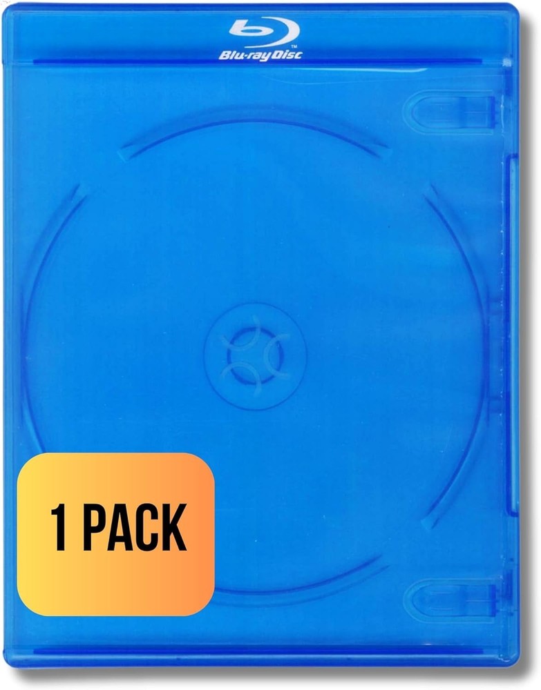 Premium Standard Replacement 1-Disc Single Blu-ray Case