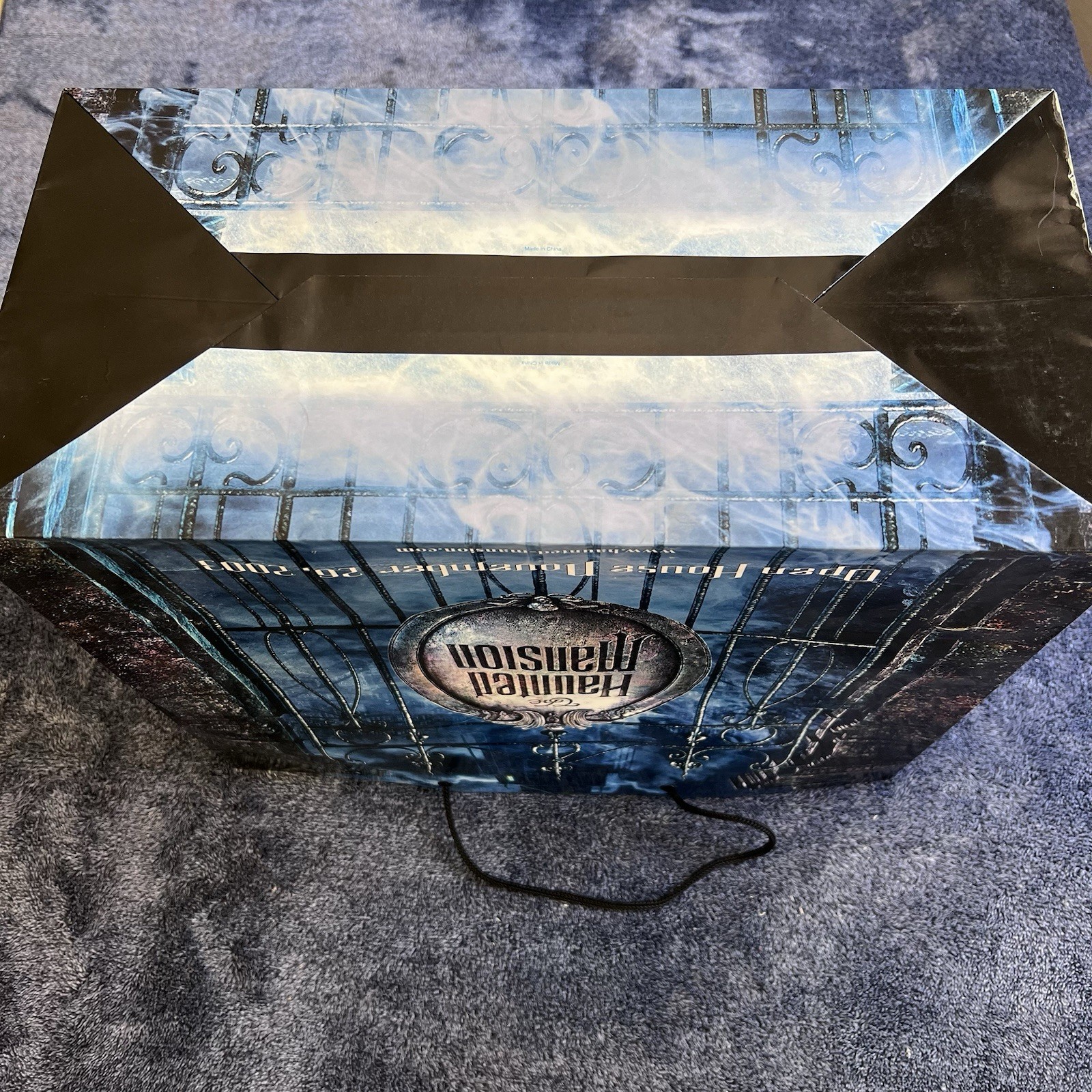 Disney’s haunted mansion Open House November 26 2003 Gift bag 16 Inch Open House