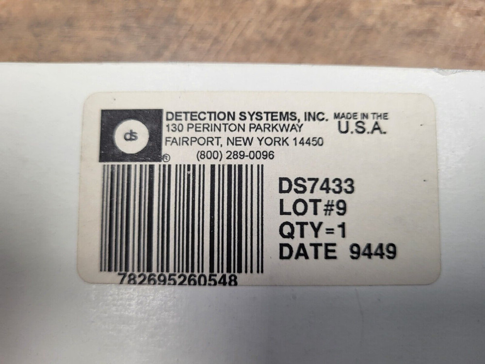 NEW DS DETECTION SYSTEM DS7433 8-ZONE SECURITY ALARM INPUT REMOTE MODULE
