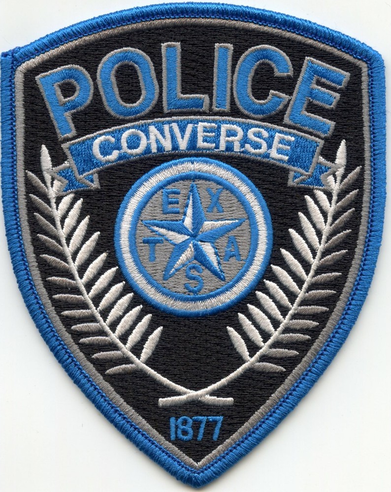 CONVERSE TEXAS POLICE PATCH