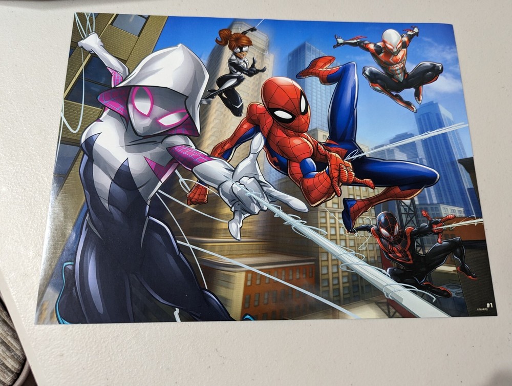 Marvel Spider-Man Prime 3D TWIN PACK Puzzles (500/pcs each) Open box
