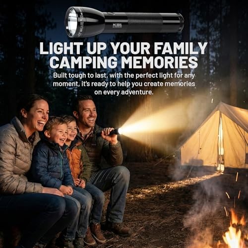 High Lumens LED Flashlight – ML300L 4-Cell D Flashlight with Adjustable Focus