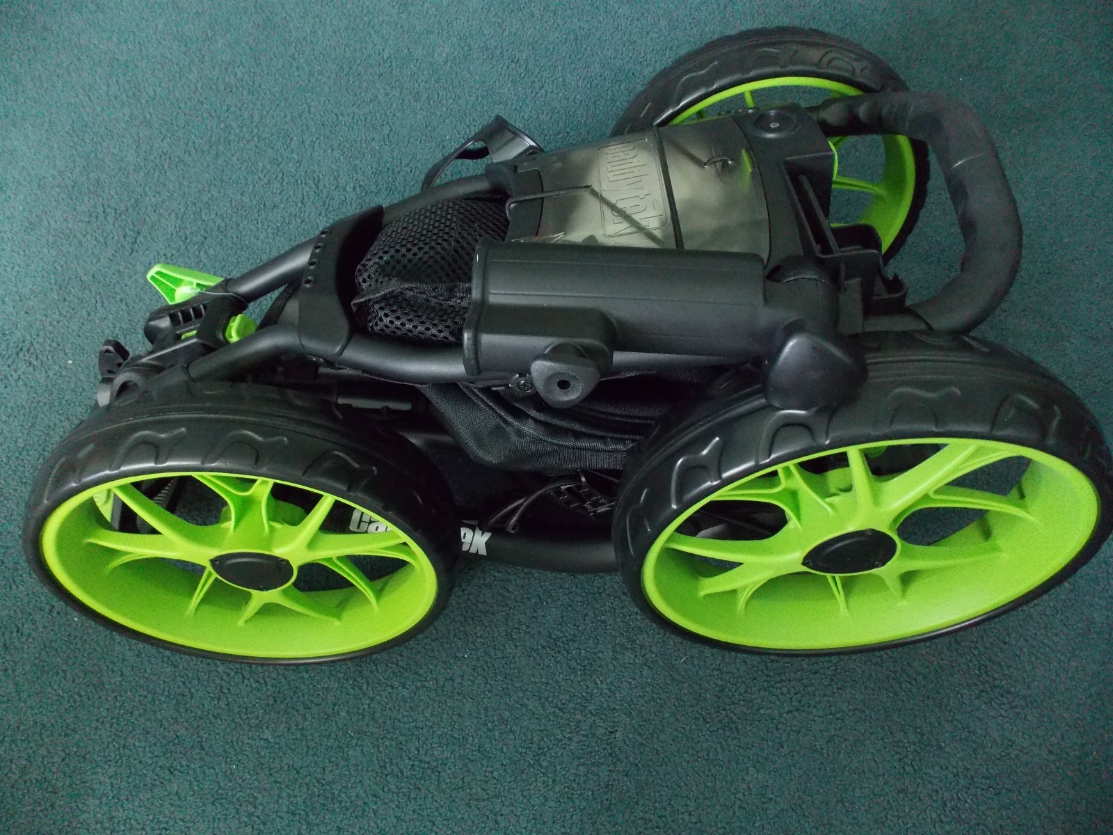 New CaddyTek Golf CaddyLite EZ Fold V8 3-Wheel Push Cart