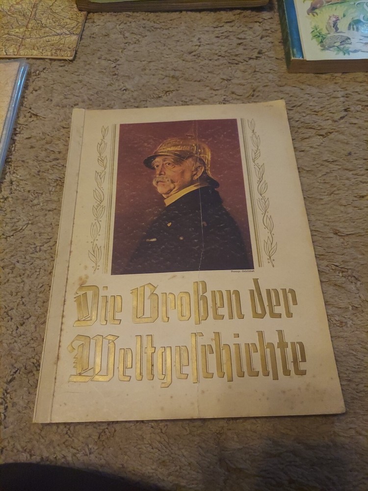 Ww1 German Card Book Completed