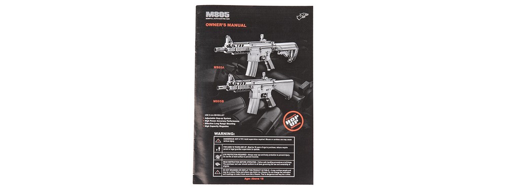 DOUBLE EAGLE M4 AEG RIFLE (BK)