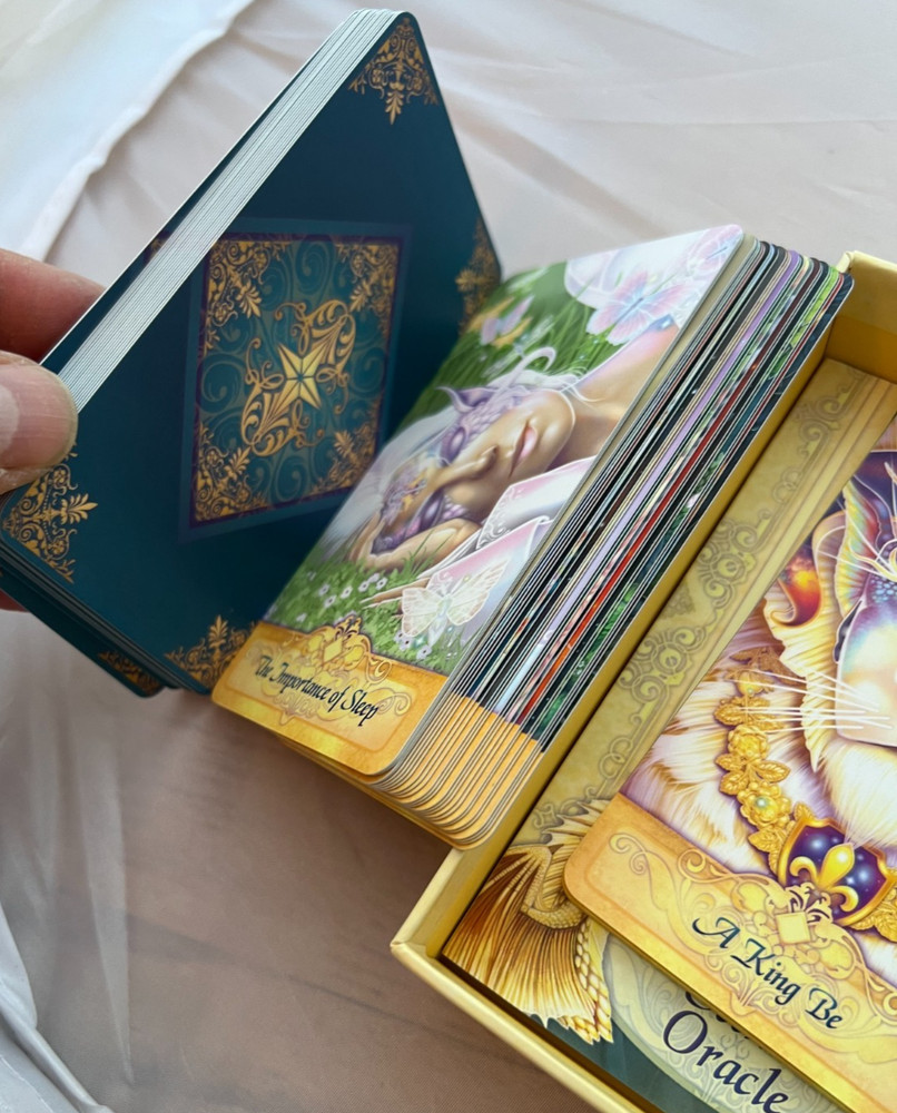 Seeker Oracle Cards by Ravynne Phelan 55 Card Deck & Guidebook EUC