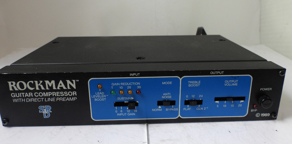 Vintage Rockman Guitar Compressor Effects Processor Tom Scholz SR&D
