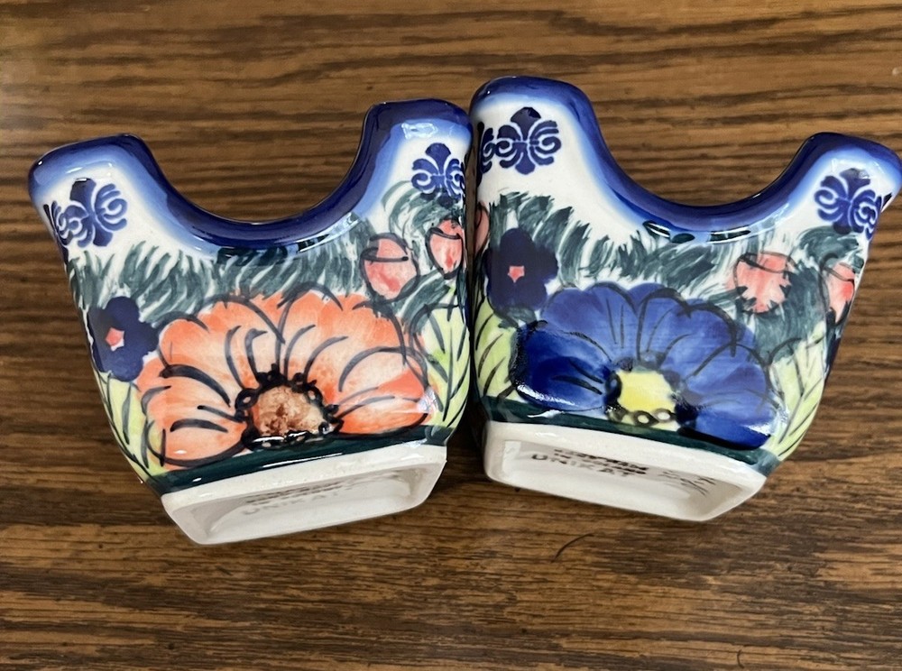 Polish Pottery Unikat Holder Sugar Packet