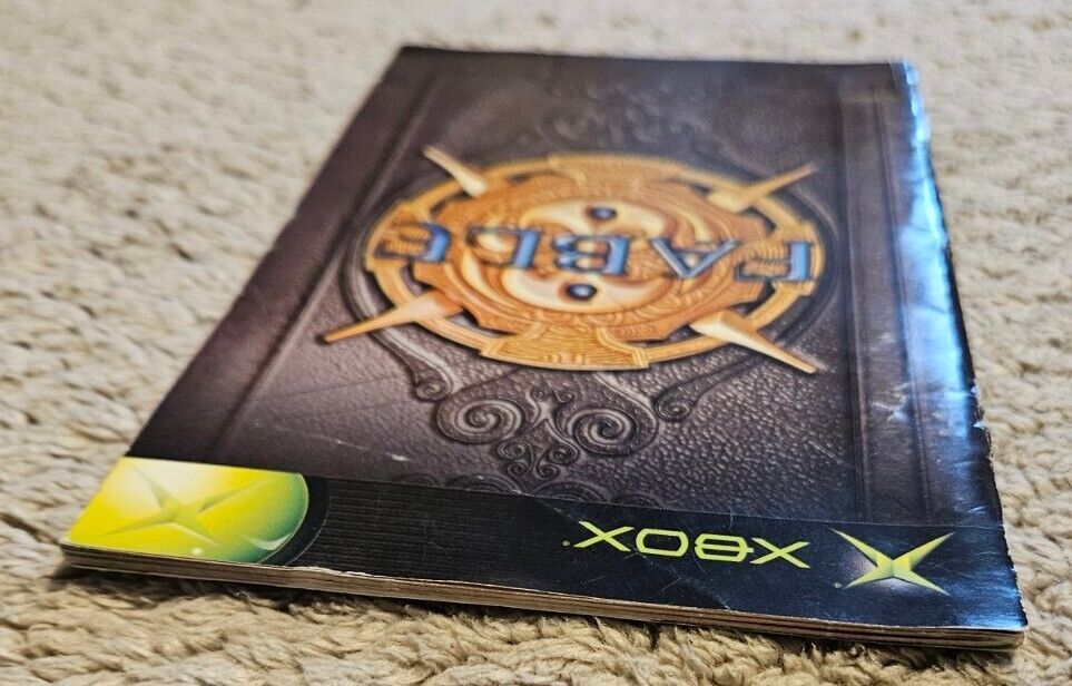 Fable XBOX Manual