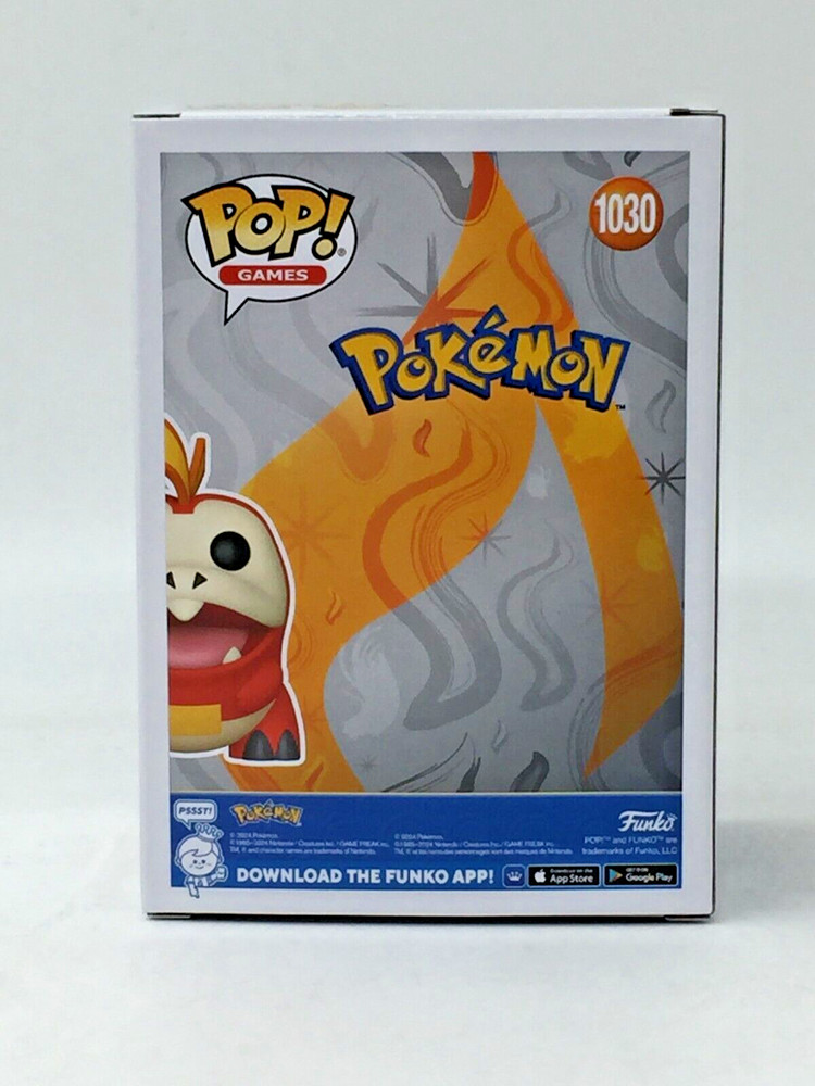Funko Pop! Games Pokemon Fuecoco #1030 With Pop Protector