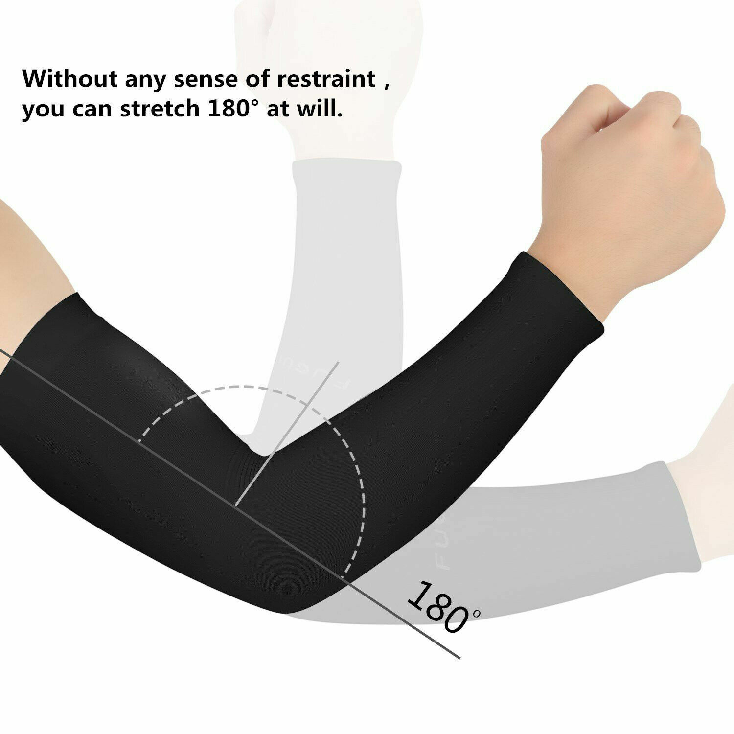 ***Arm Sleeves Black 3 Pair Look!!***