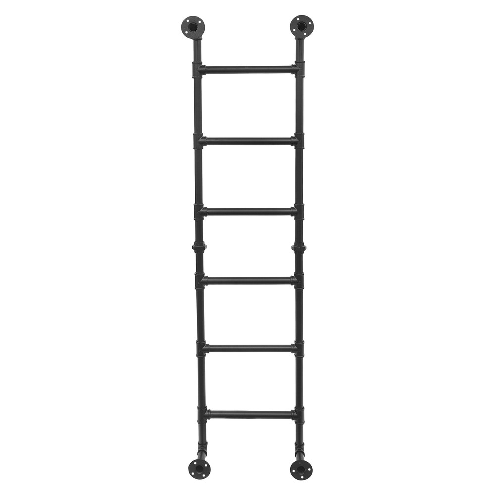 Wall-mounted 6-step Bunk Bed Ladder High Loft Attic Eight Steps Ladders Tool