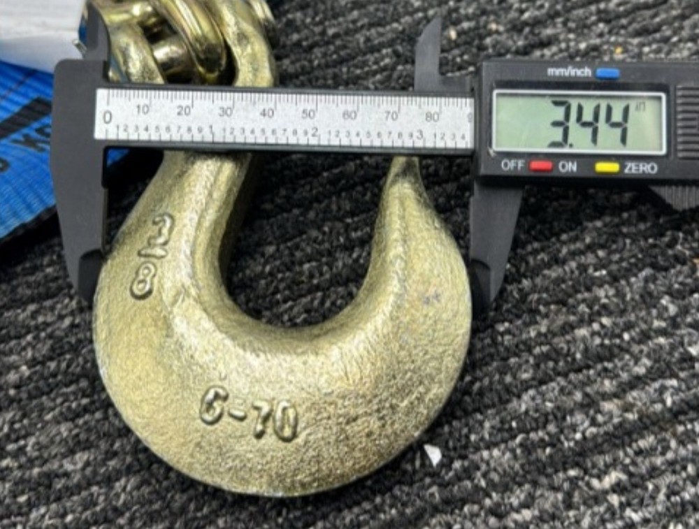 USCC US Cargo Control Blue Strap GRAB Hook 5400lbs Work Load Limit 71"