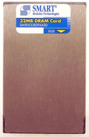Smart Modular 32MB DRAM Memory Card SM9DS3282F6-ASD