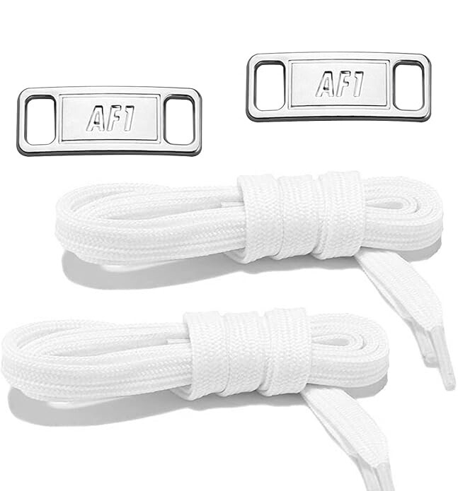 Air Force 1 Shoe Tag, New Premium Shoe Laces with AF1 Metal Tag