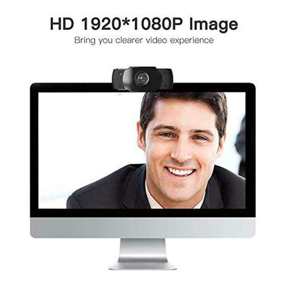 BEST 1080P Full HD USB Webcam Web Camera with Microphone for PC,Desktop,Laptop