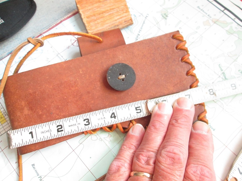 CUSTOM AXE Leather Single Bit SHEATH C36