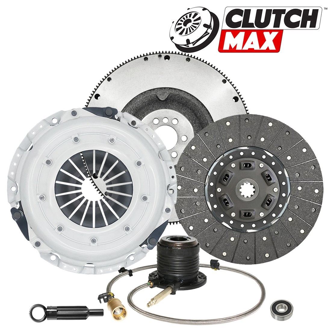 OEM CLUTCH SLAVE KIT+HD FLYWHEEL fits 01-06 CHEVY SILVERADO GMC SIERRA 1500 4.8L