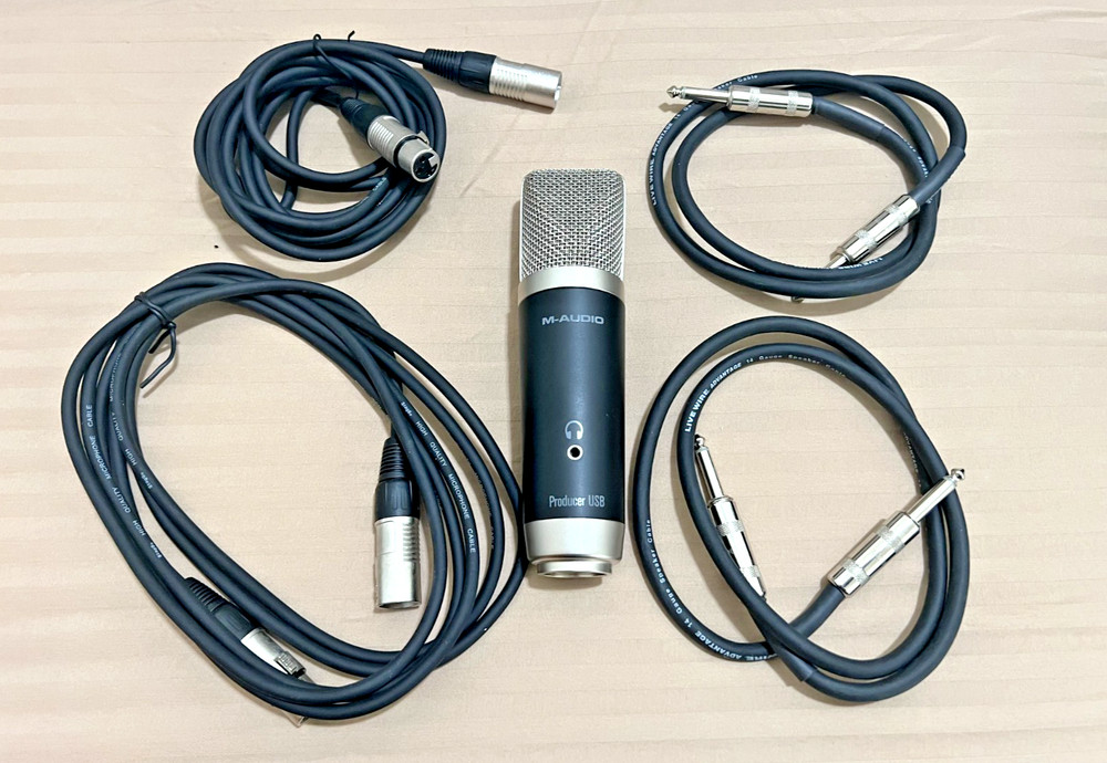 Podcasting/Recording Starter Kit with Cables