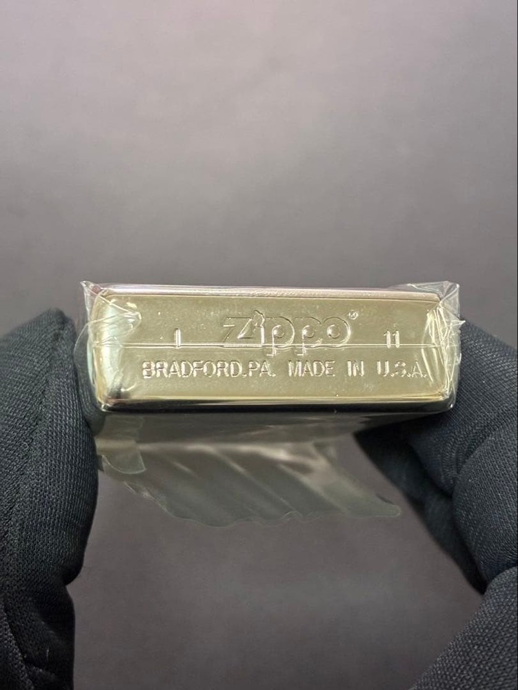 Zippo Emoticons Red Silver One Sided Processing Oil Lighter Regular Japan