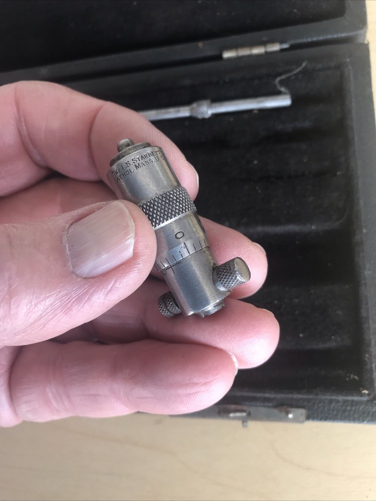 Starrett Inside Micrometer Incomplete Missing Parts